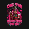 Koszulka męska czarna Freddy Krueger parodia z kawą na Halloween prezent, zdjęcie 2