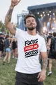 Koszulka męska biała motywacyjna z napisem dla sportowca prezent, zdjęcie 5