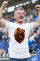 Koszulka męska biała z niedźwiedziem grizzly ognisty nadruk, zdjęcie 8