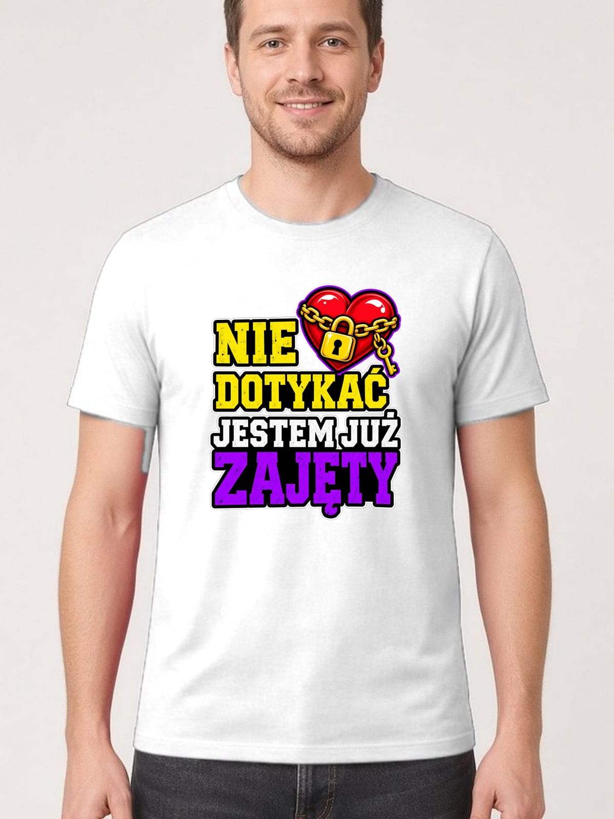 Biała wersja tej koszulki
