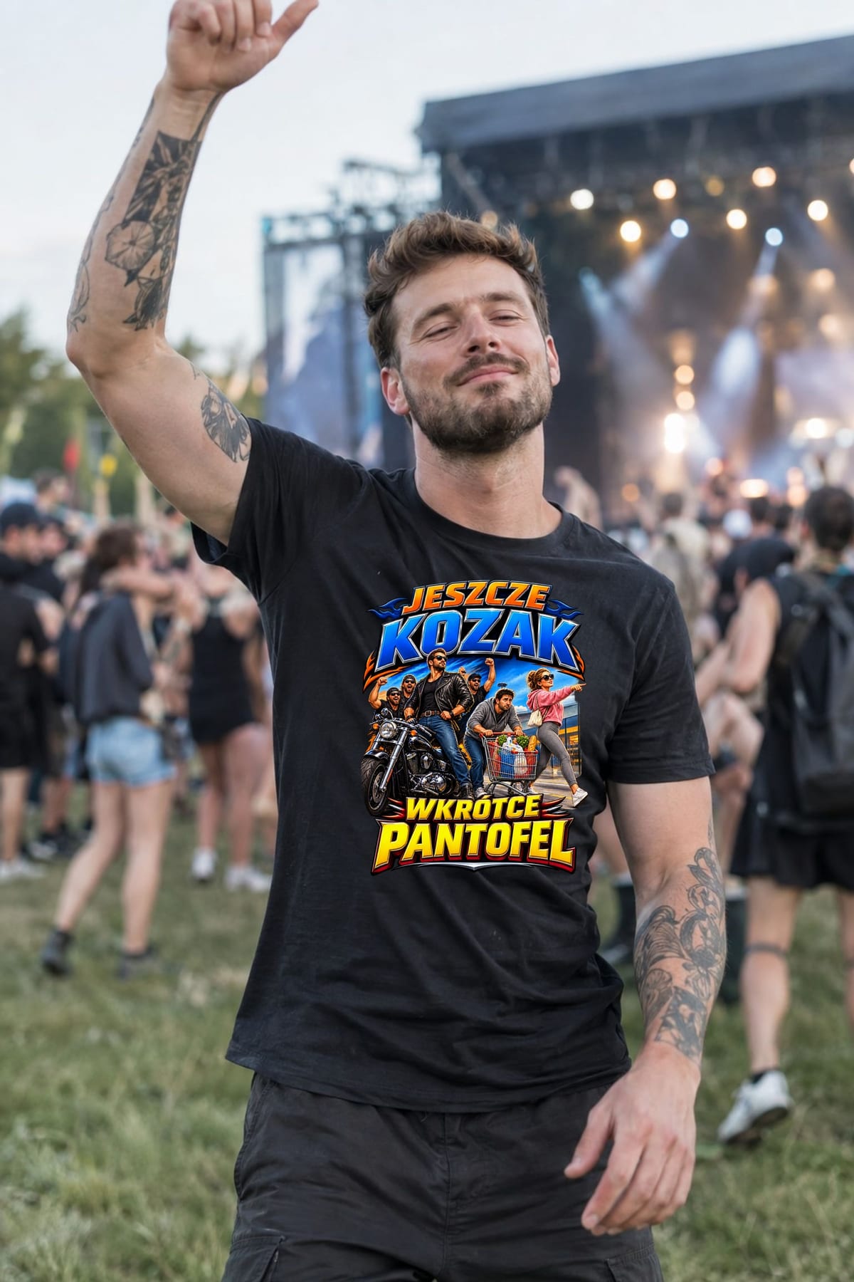 Koszulka męska czarna jeszcze kozak wkrótce pantofel kawalerski prezent, zdjęcie 8