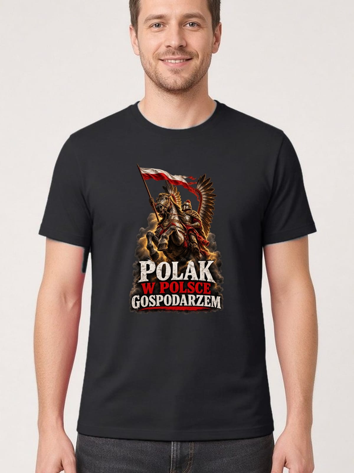 Czarna wersja tej koszulki