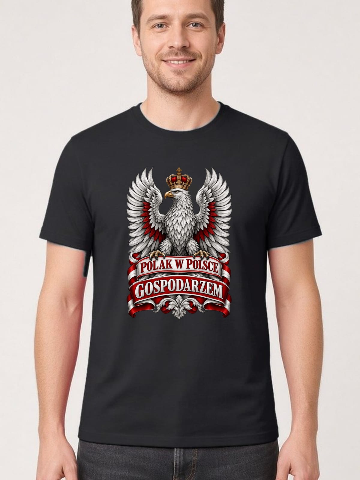 Czarna wersja tej koszulki
