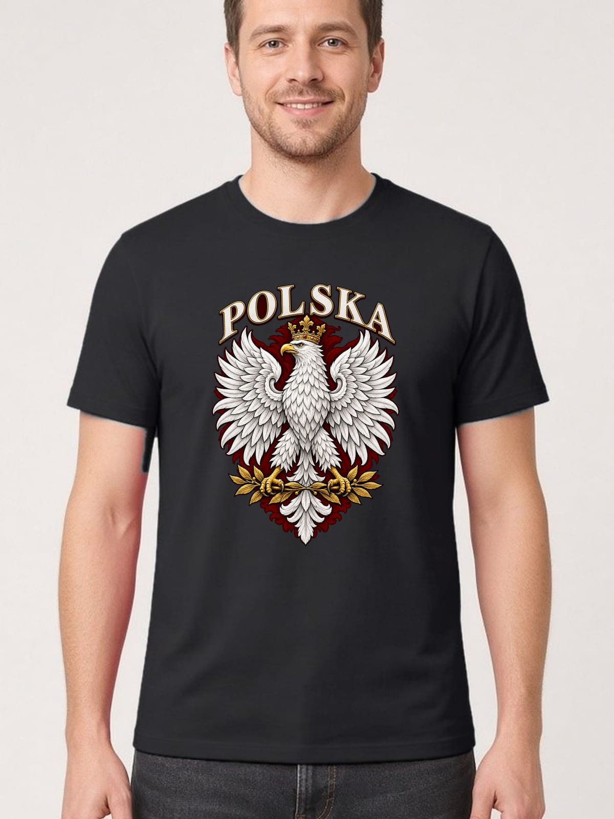Czarna wersja tej koszulki