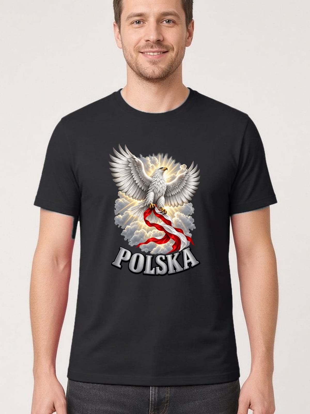 Czarna wersja tej koszulki