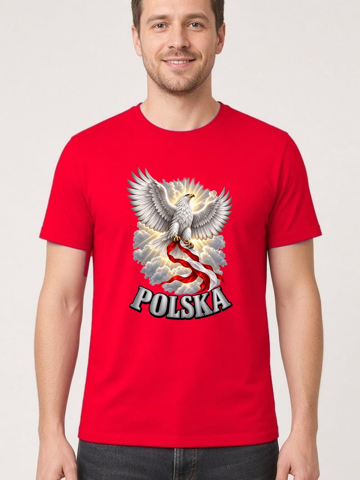Czerwona wersja tej koszulki