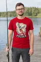 Koszulka męska czerwona polska orzeł patriotyczna flaga prezent, zdjęcie 4