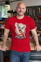 Koszulka męska czerwona polska orzeł patriotyczna flaga prezent, zdjęcie 6