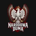 Koszulka męska czarna patriotyczna orzeł z koroną narodowa duma, zdjęcie 2