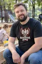 Koszulka męska czarna patriotyczna orzeł z koroną narodowa duma, zdjęcie 5
