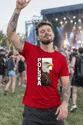 Koszulka męska czerwona Polska orzeł patriotyczna z flagą prezent, zdjęcie 7