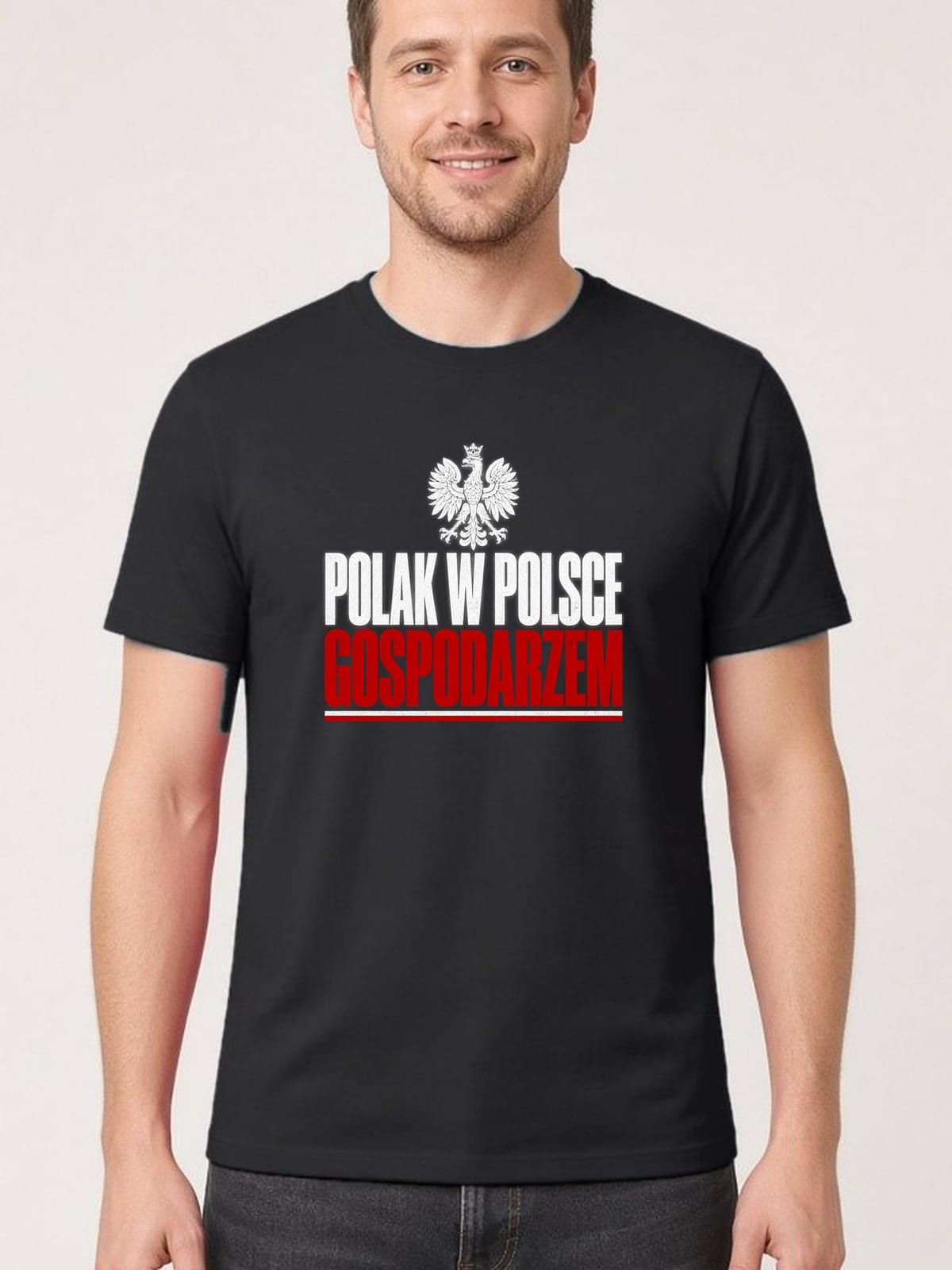 Czarna wersja tej koszulki