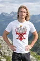 Koszulka męska biała orzeł geometryczny patriotyczna dla patrioty, zdjęcie 7