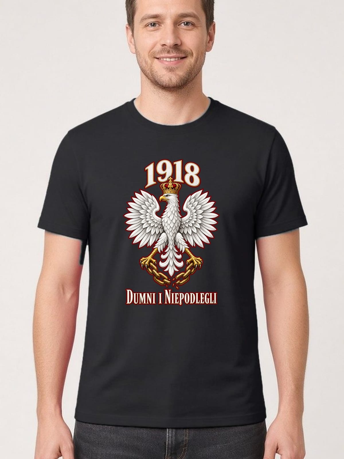 Czarna wersja tej koszulki