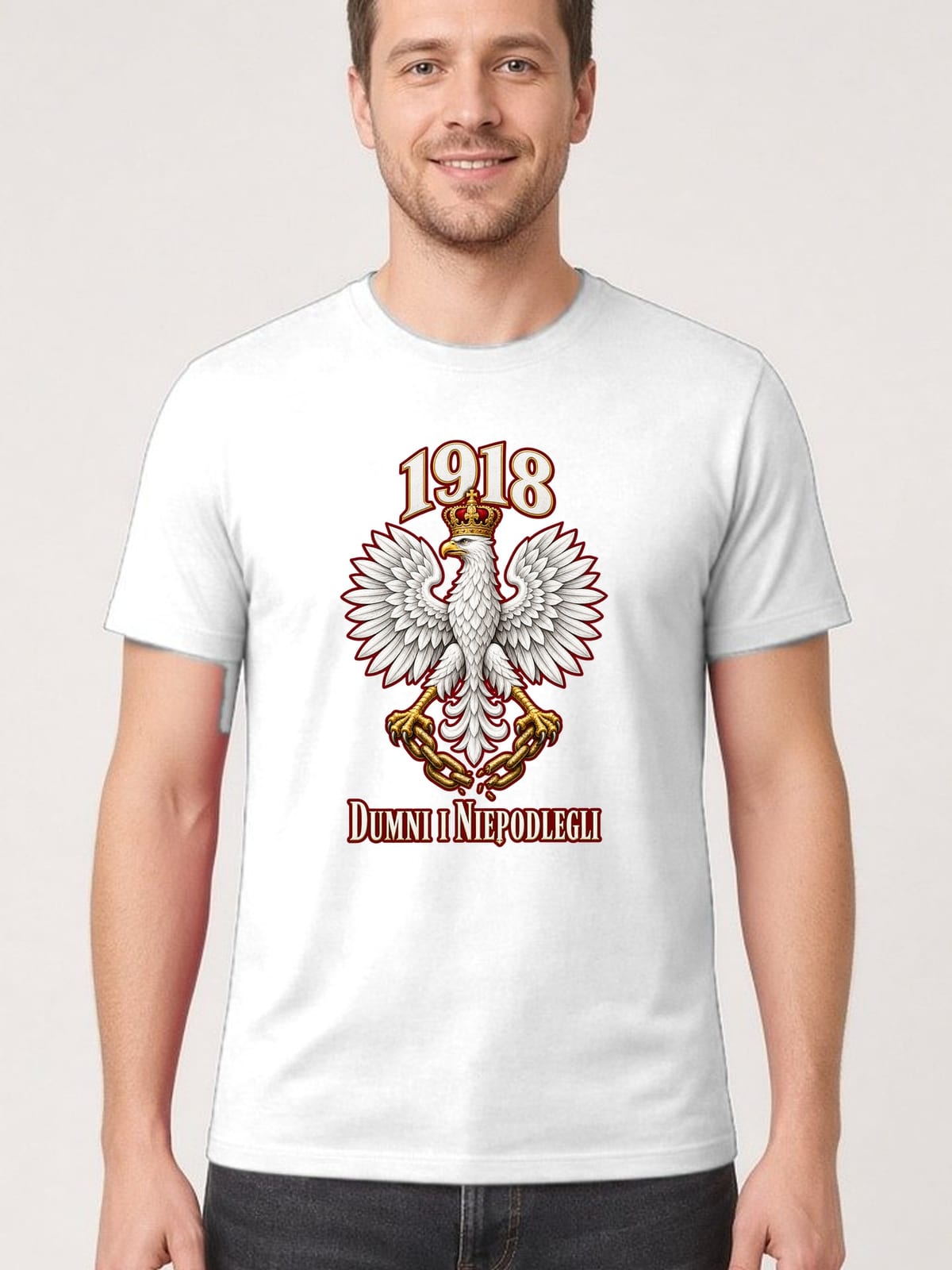 Biała wersja tej koszulki