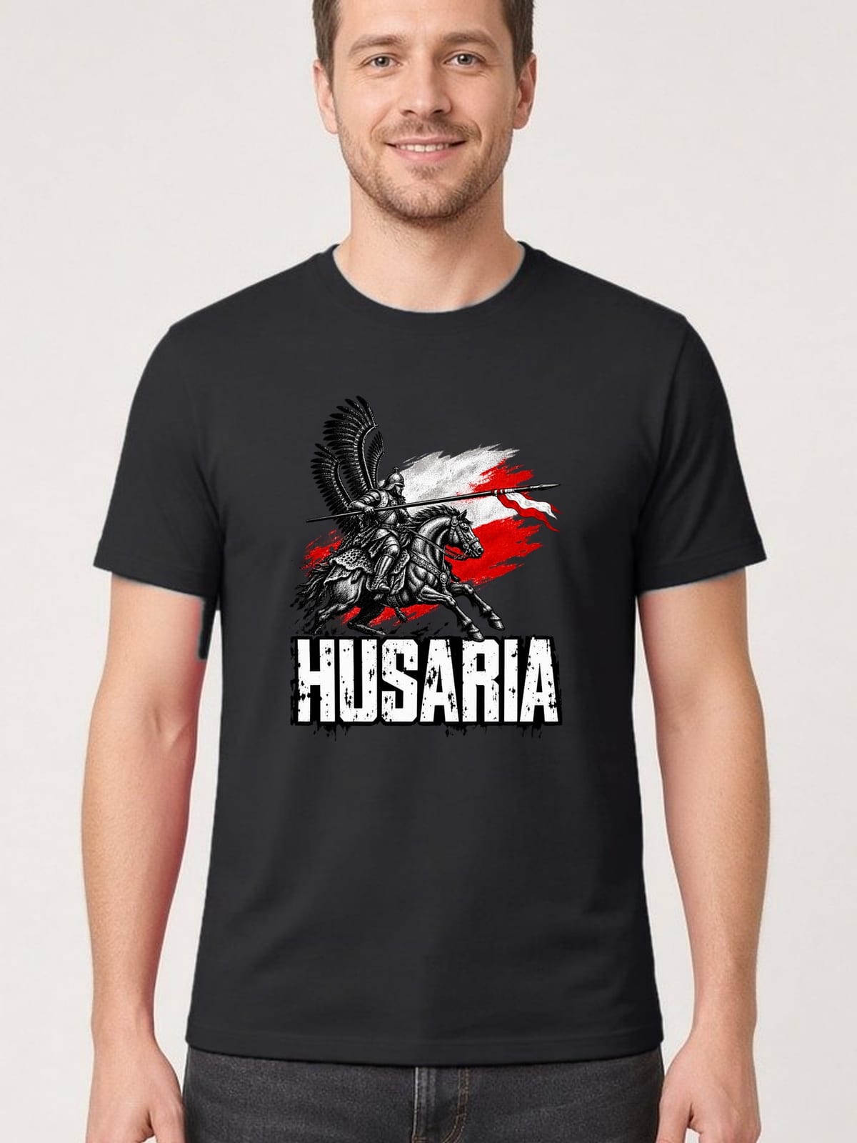 Czarna wersja tej koszulki