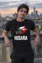 Koszulka męska czarna husaria na koniu patriotyczna wojsko prezent, zdjęcie 7