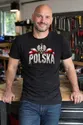 Koszulka męska czarna Polska orzeł kamienne litery patriotyczna prezent, zdjęcie 5