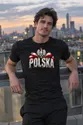 Koszulka męska czarna Polska orzeł kamienne litery patriotyczna prezent, zdjęcie 7