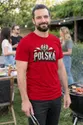 Koszulka męska czerwona Polska orzeł kamienne litery patriotyczna, zdjęcie 5