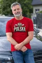 Koszulka męska czerwona Polska orzeł kamienne litery patriotyczna, zdjęcie 6