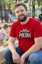 Koszulka męska czerwona Polska orzeł kamienne litery patriotyczna, zdjęcie 7