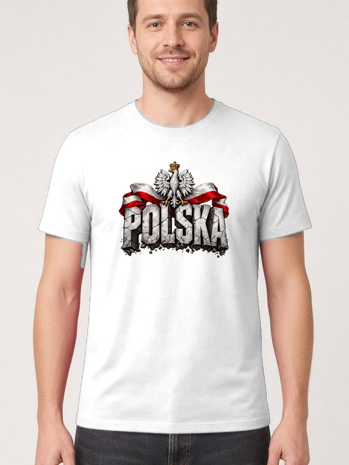 Biała wersja tej koszulki