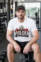 Koszulka męska biała Polska orzeł kamienne litery patriotyczna prezent, zdjęcie 7