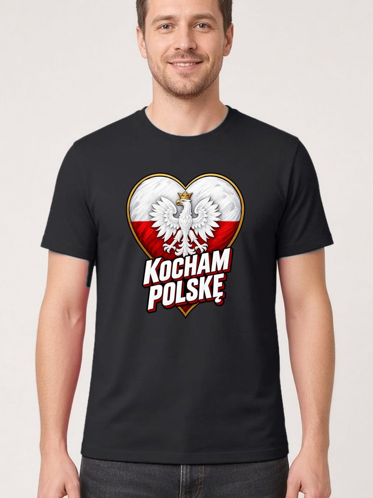 Czarna wersja tej koszulki