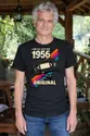 Koszulka męska czarna na 70 urodziny rocznik 1956 kaseta VHS prezent, zdjęcie 3