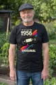 Koszulka męska czarna na 70 urodziny rocznik 1956 kaseta VHS prezent, zdjęcie 6