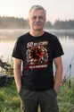 Koszulka męska czarna na 60 urodziny obrotomierz dla kierowcy, zdjęcie 4