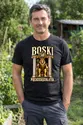 Koszulka męska czarna boski pięćdziesięciolatek na 50 urodziny lew, zdjęcie 7