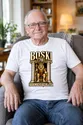 Koszulka męska biała boski siedemdziesięciolatek na 70 urodziny lew, zdjęcie 3