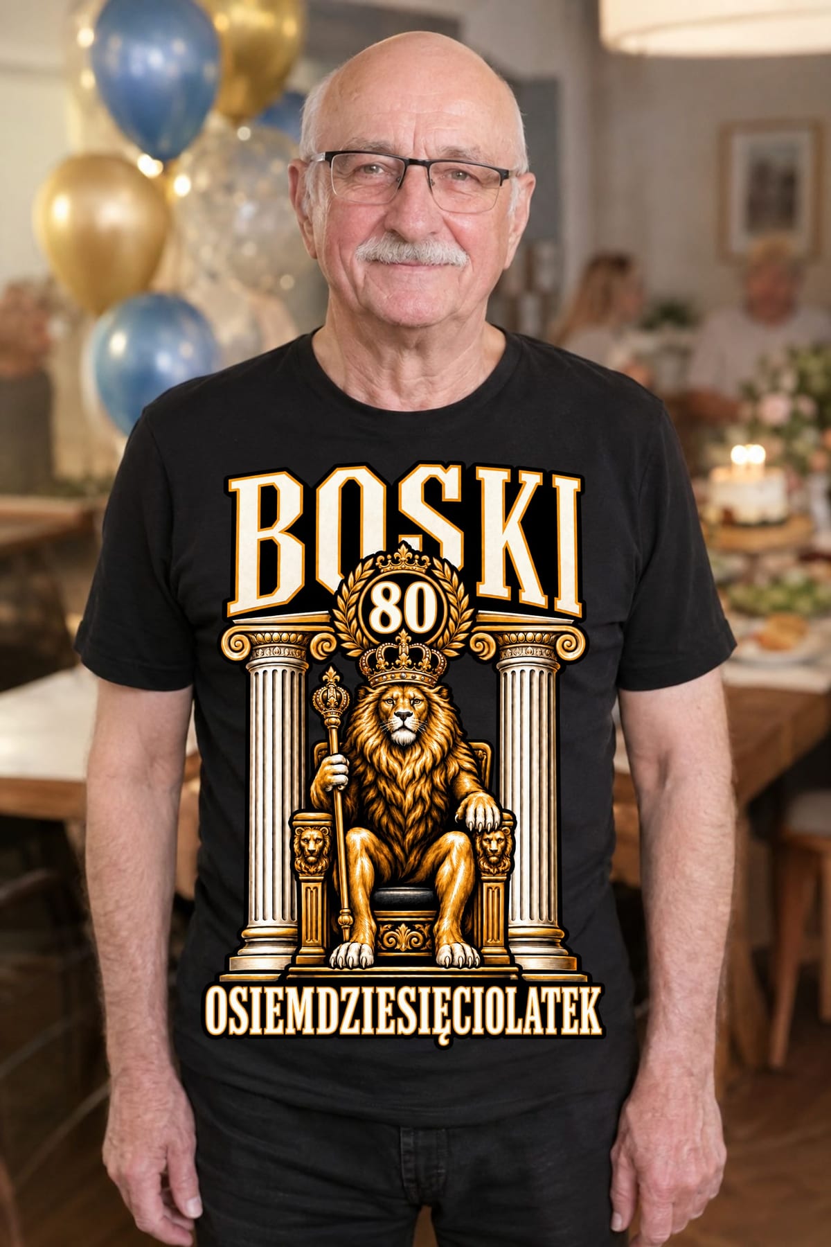 Czarna wersja tej koszulki