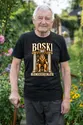 Koszulka męska czarna na 80 urodziny lew król boski prezent, zdjęcie 3