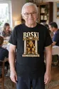 Koszulka męska czarna na 80 urodziny lew król boski prezent, zdjęcie 5