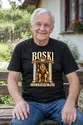 Koszulka męska czarna na 80 urodziny lew król boski prezent, zdjęcie 7