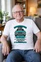 Koszulka męska biała na 70 urodziny rocznik 1956 Duży Fiat prezent, zdjęcie 3