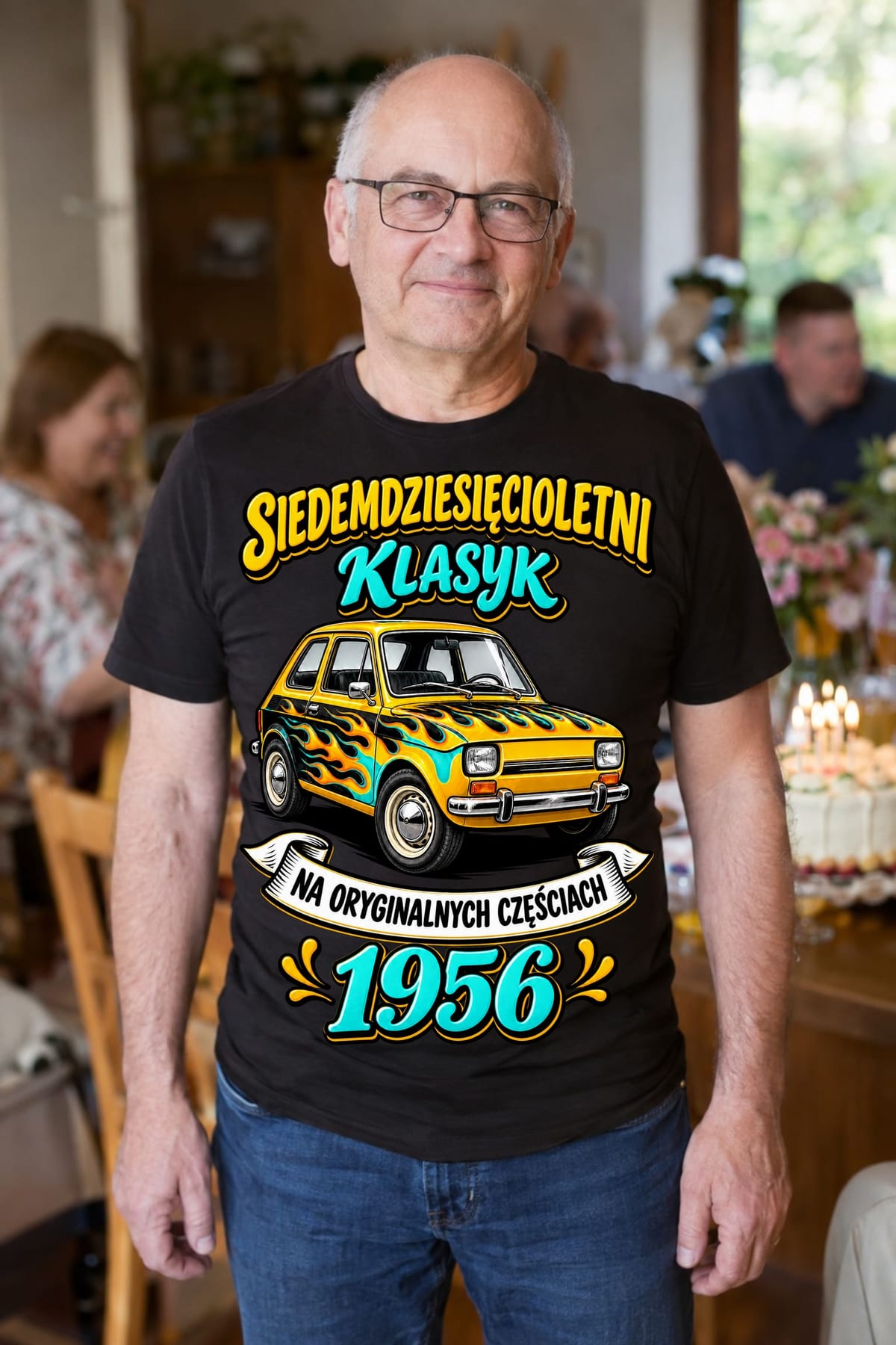 Czarna wersja tej koszulki