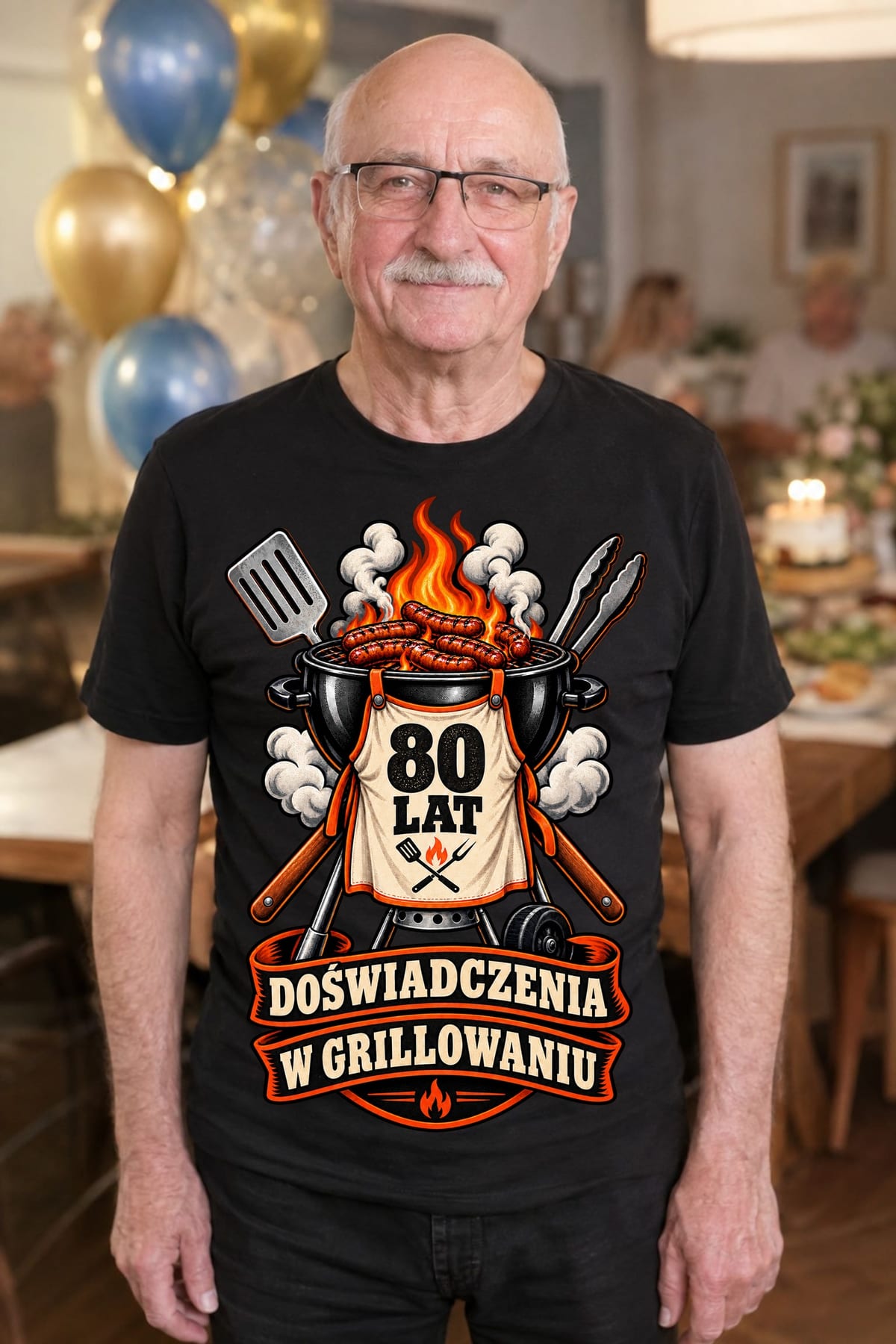 Czarna wersja tej koszulki