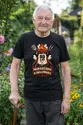 Koszulka męska czarna na 80 urodziny grill master prezent dla dziadka, zdjęcie 3