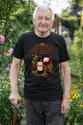 Koszulka męska czarna na 80 urodziny jak wino rocznik 1946 prezent, zdjęcie 3