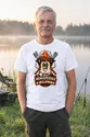 Koszulka męska biała na 60 urodziny grill master prezent dla taty, zdjęcie 3