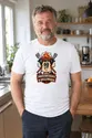 Koszulka męska biała na 60 urodziny grill master prezent dla taty, zdjęcie 4