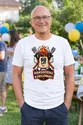 Koszulka męska biała na 60 urodziny grill master prezent dla taty, zdjęcie 6