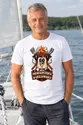 Koszulka męska biała na 60 urodziny grill master prezent dla taty, zdjęcie 8