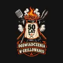 Koszulka męska czarna na 50 urodziny grill master prezent dla taty, zdjęcie 2