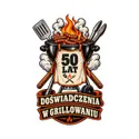 Koszulka męska biała na 50 urodziny grill master prezent dla męża, zdjęcie 2
