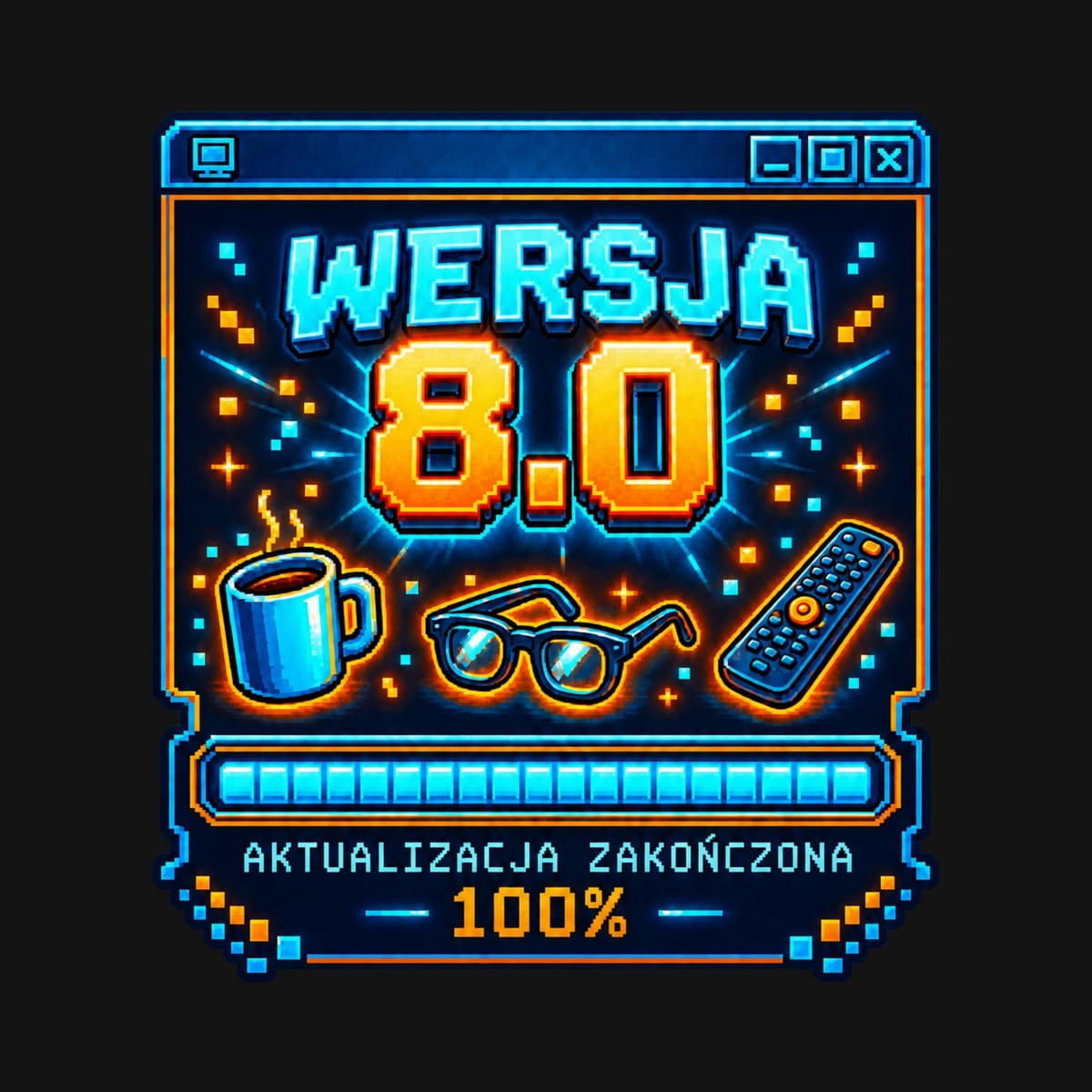 Koszulka męska czarna na 80 urodziny wersja 8 0 śmieszna prezent, zdjęcie 2